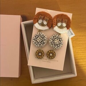 Mignonne Gavigan Leo Luxe Earrings NWT - MG Box included